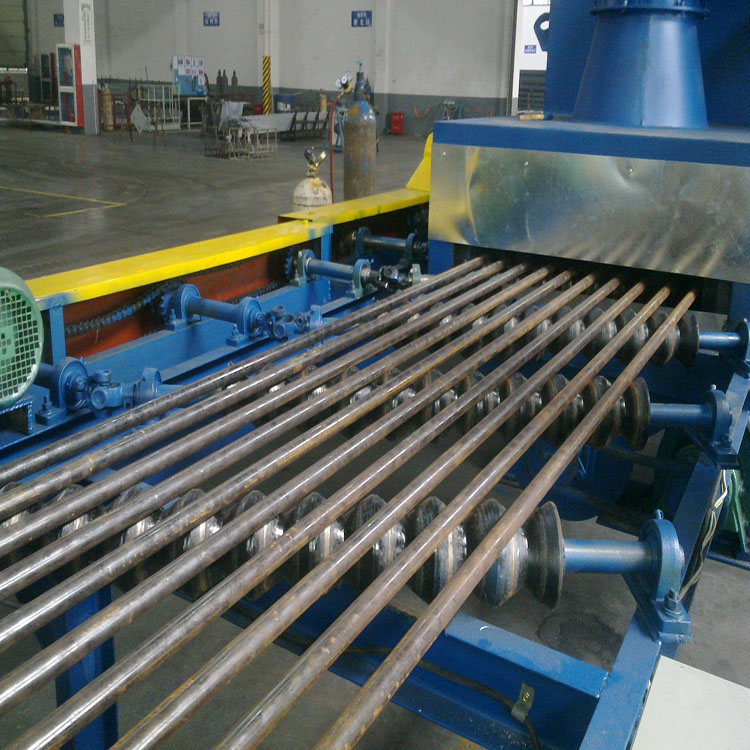 Kuring Beam Jeung Lempeng Conveyor Tipe Shot Blasting Mesin